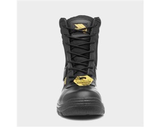 EarthWorks Safety Nail Mens Black Lace Up Safety Boot